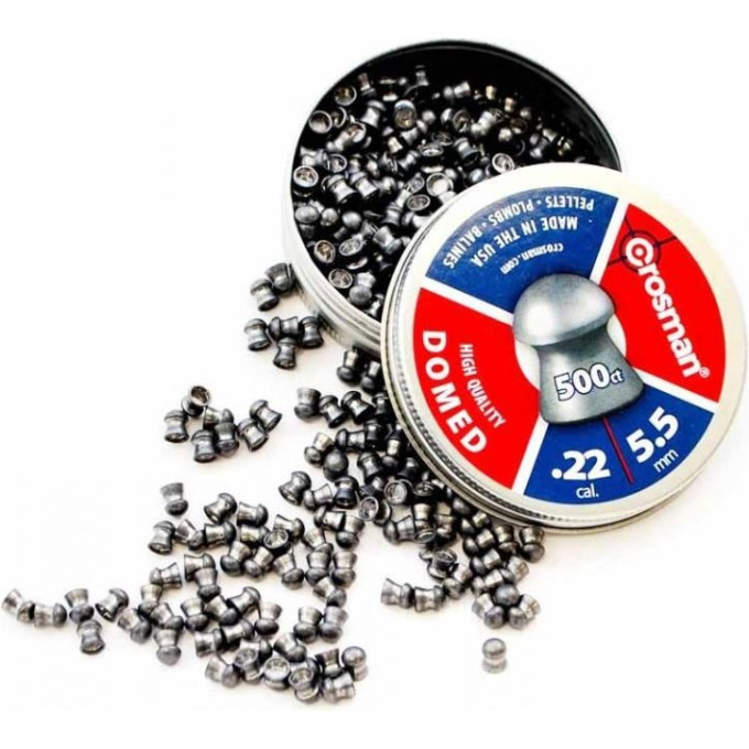 Пневматические пули CROSMAN Premier Domed, 5,5 мм — 500 шт. 6-LDP22