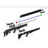 Винтовка PCP CROSMAN Benjamin Bulldog.357 Black 20-BPBD3S
